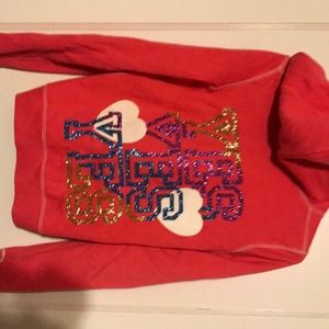 New Victoria's Secret pink hoodie sweater small